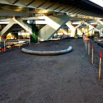 Pont Champlain asphalt roller IBE Group Project